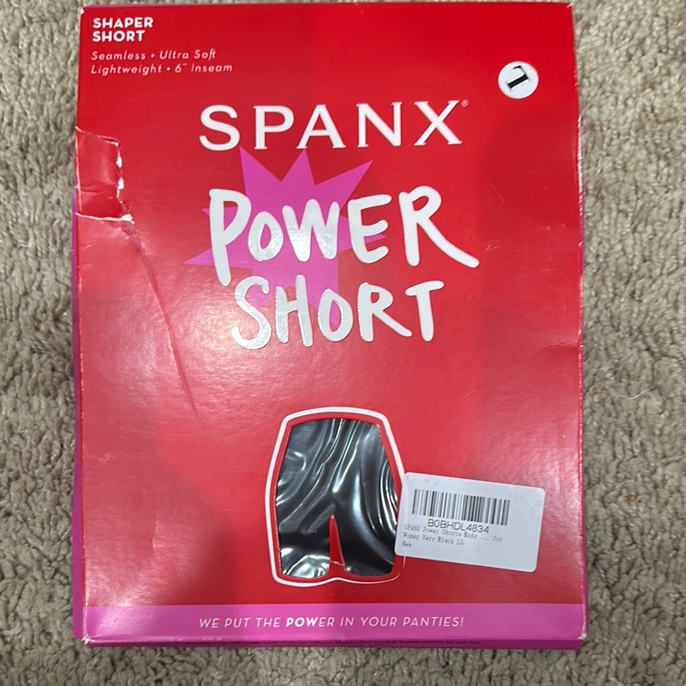 NEW Spanx Women's Power Short - Black